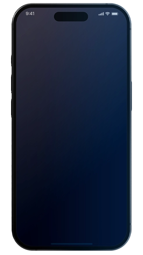 Interfaz móvil de Calyra Vellin
